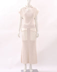 By Malene Birger Knitted Skirt & Top Set Size S