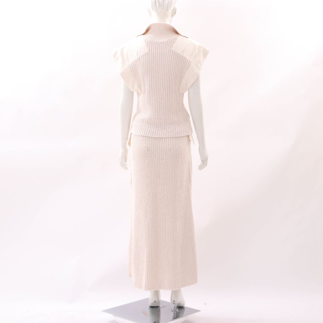 By Malene Birger Knitted Skirt & Top Set Size S
