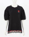 Simone Rocha Lace Trim Floral Top Size S