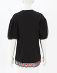 Simone Rocha Lace Trim Floral Top Size S