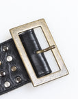 Empire Rose Leather Studded Belt