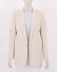 Saint Laurent Wool Blend Tuxedo Jacket Size FR 40 | AU 12