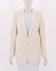 Saint Laurent Wool Blend Tuxedo Jacket Size FR 40 | AU 12