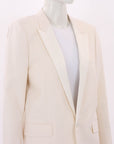 Saint Laurent Wool Blend Tuxedo Jacket Size FR 40 | AU 12