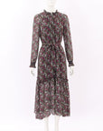 Me + Em Floral Midi Dress Size 8