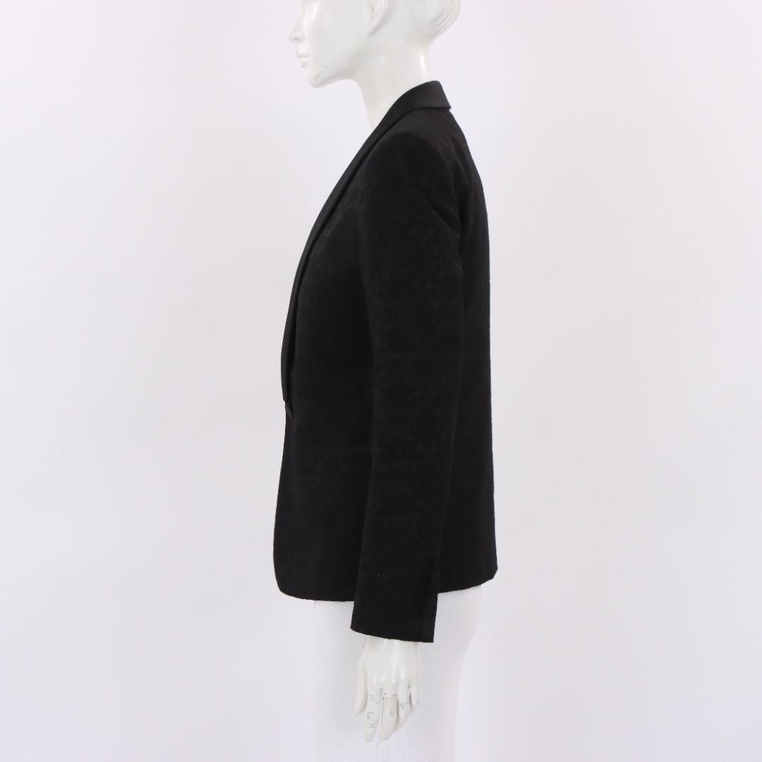 Saint Laurent Brocade Tuxedo Jacket Size FR 42 | AU 14