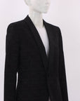 Saint Laurent Brocade Tuxedo Jacket Size FR 42 | AU 14