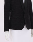 Saint Laurent Brocade Tuxedo Jacket Size FR 42 | AU 14