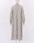 Max Mara Silk Print Belted Shirt Dress Size US 4 | AU 8