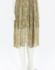 Zimmermann 'Rife' Ruffle Neck Midi Dress Size 0