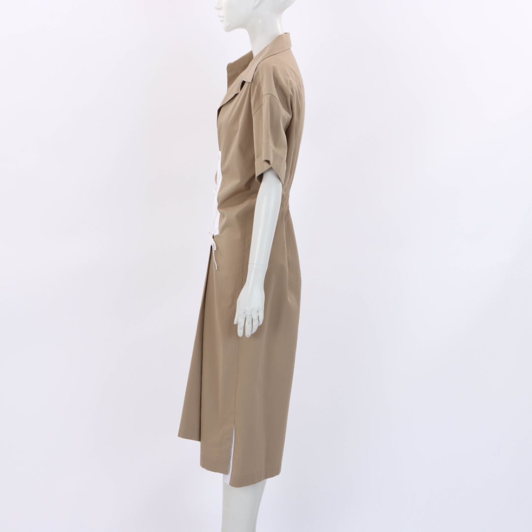 Dries Van Noten Delick Lace Up Dress 40 |AU 12