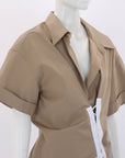 Dries Van Noten Delick Lace Up Dress 40 |AU 12