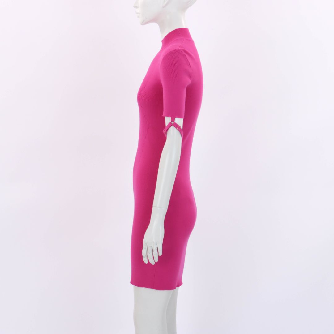 Jacquemus La Robe Torre Stretch Knit Mini dress Size 36 | AU 8