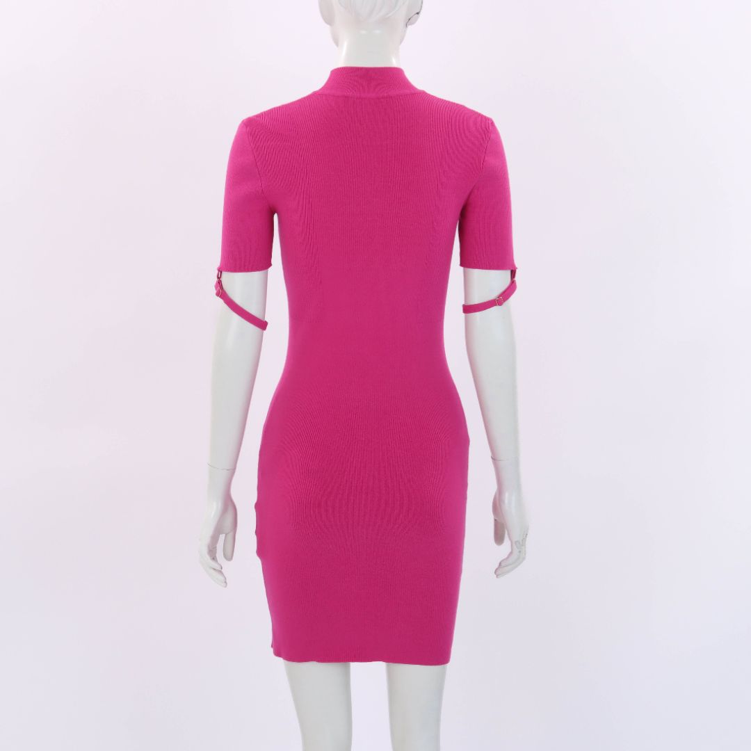 Jacquemus La Robe Torre Stretch Knit Mini dress Size 36 | AU 8