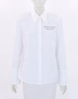 Off-White Cotton Bohemian Blur Shirt Size L