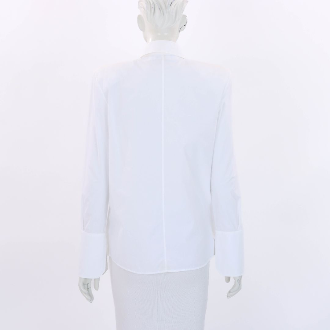 Off-White Cotton Bohemian Blur Shirt Size L