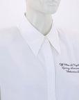 Off-White Cotton Bohemian Blur Shirt Size L