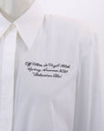 Off-White Cotton Bohemian Blur Shirt Size L
