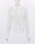Off-White Cotton Bohemian Blur Shirt Size L