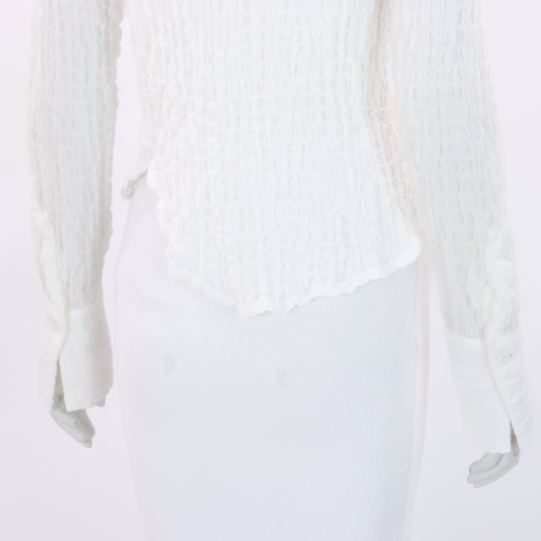 Off-White Cotton Bohemian Blur Shirt Size L