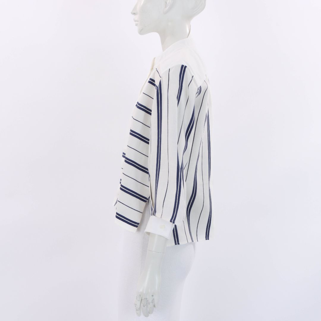 Loewe Striped Linen Top Size 42 | AU 12