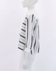 Loewe Striped Linen Top Size 42 | AU 12