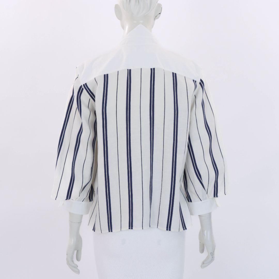 Loewe Striped Linen Top Size 42 | AU 12