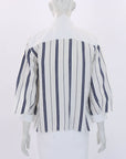 Loewe Striped Linen Top Size 42 | AU 12