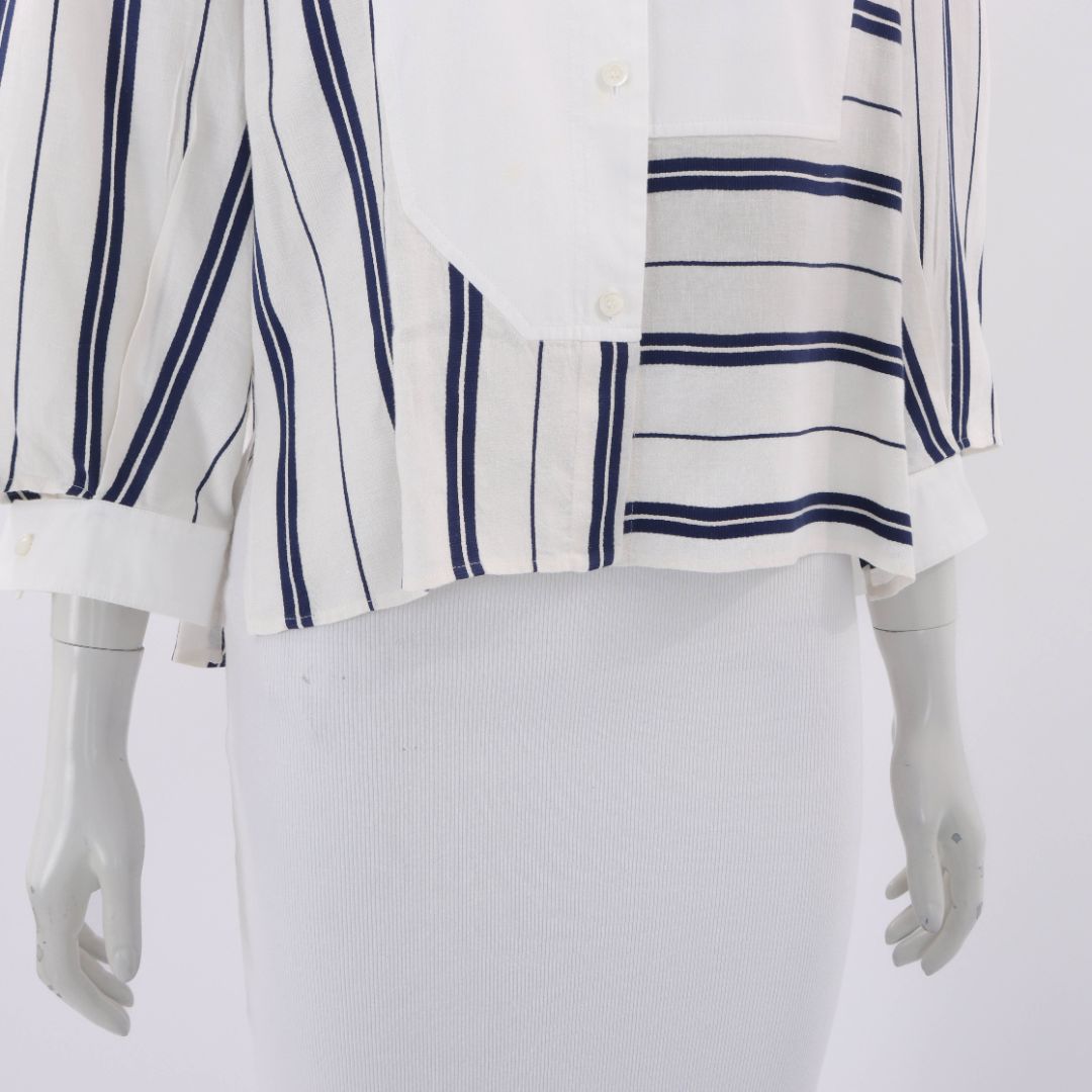 Loewe Striped Linen Top Size 42 | AU 12