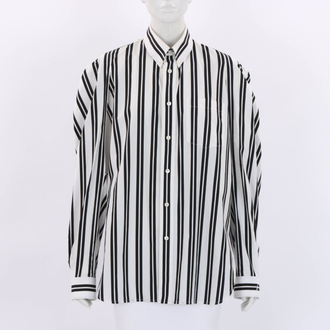Balenciaga Cotton Striped Shirt Size FR 38 | AU 10