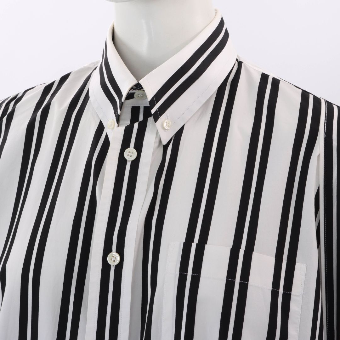Balenciaga Cotton Striped Shirt Size FR 38 | AU 10