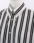 Balenciaga Cotton Striped Shirt Size FR 38 | AU 10