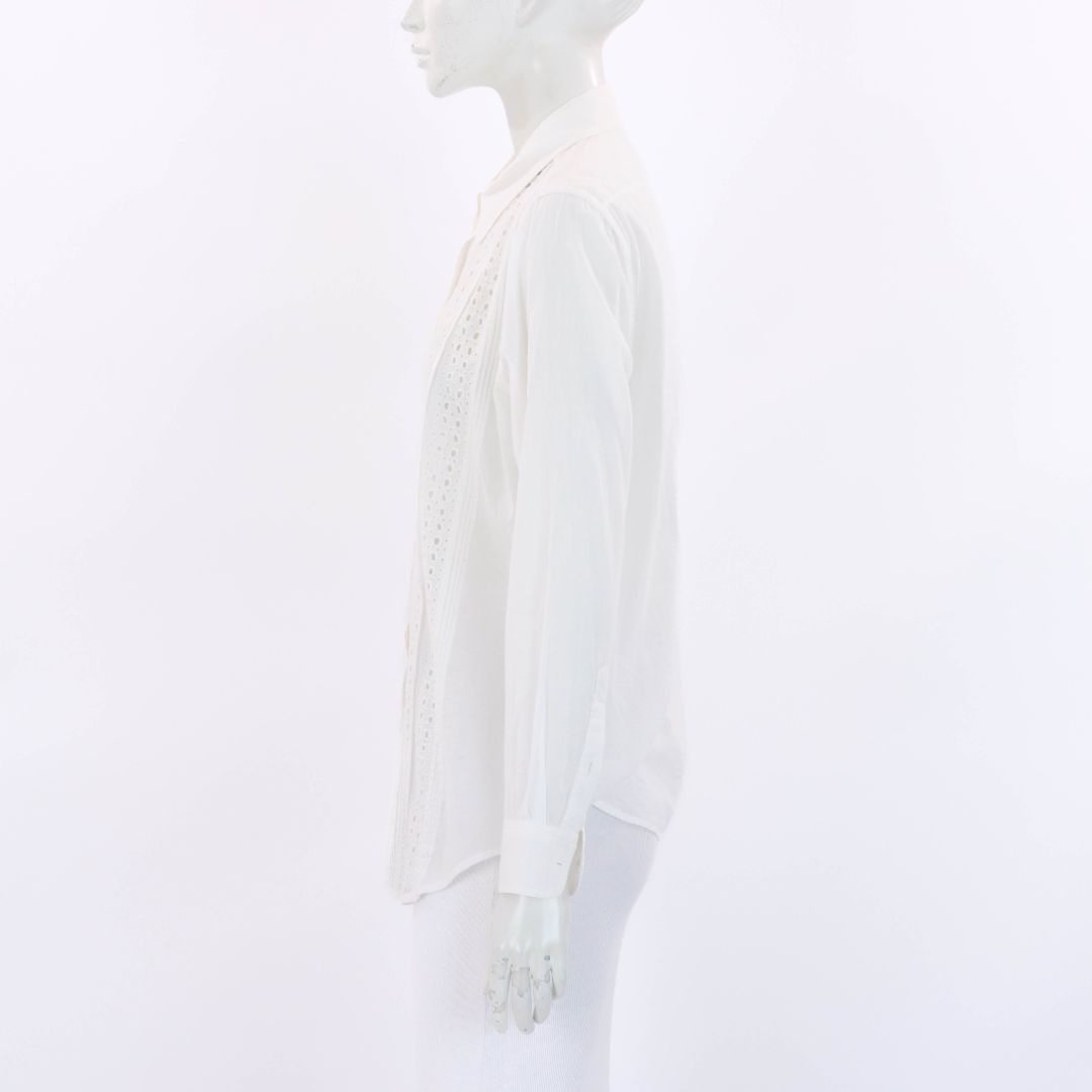 Nili Lotan Cotton Shirt Size M