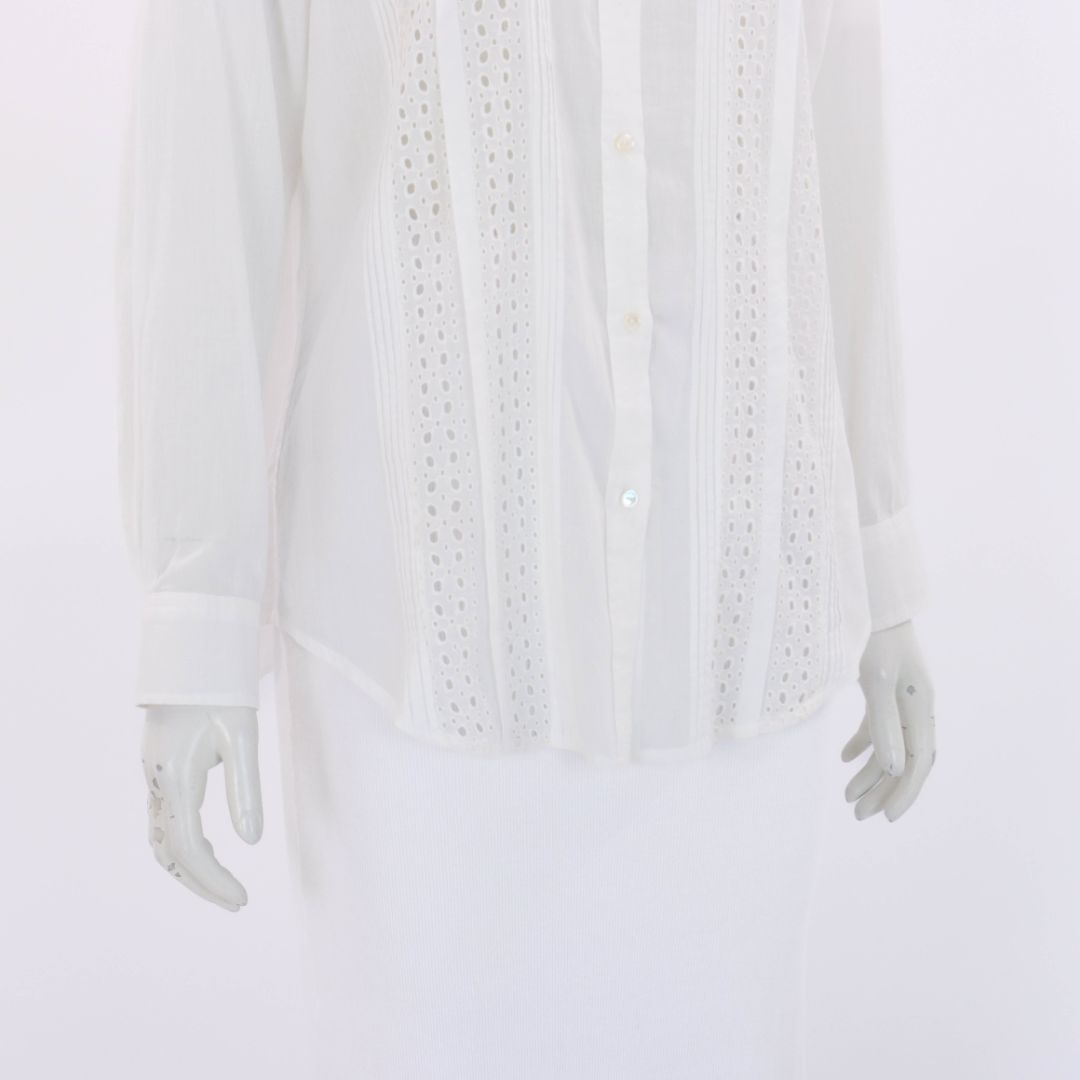 Nili Lotan Cotton Shirt Size M