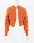 Scanlan Theodore Mohair Blend Knit Cardigan Size XS