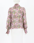 Scanlan Theodore GGT Foulard Print Blouse Size 8