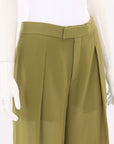Chloe Silk Wide Leg Pants Size FR 40 | AU 12