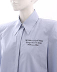 Off-White Cotton Bohemian Blur Shirt Size L