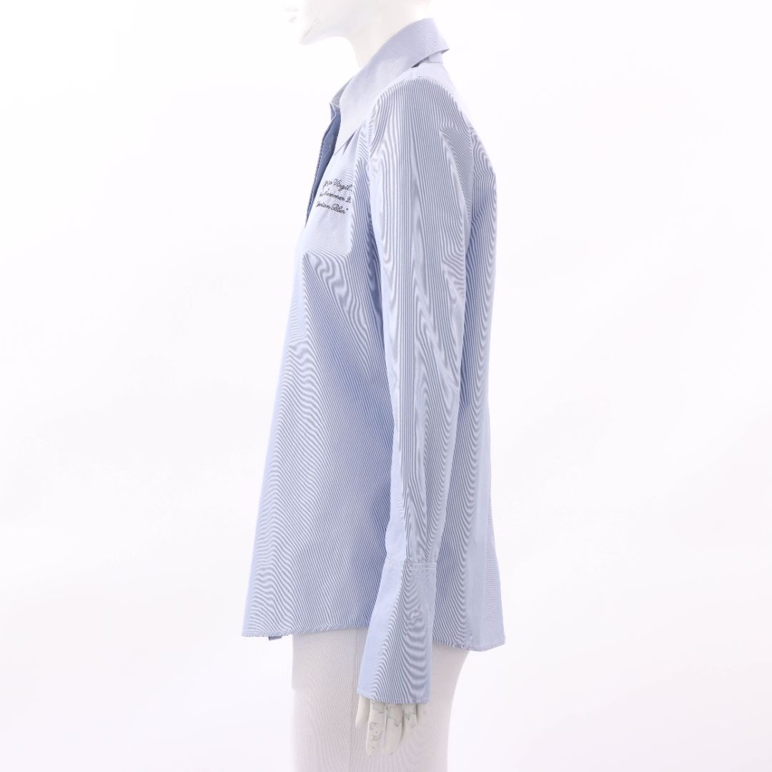 Off-White Cotton Bohemian Blur Shirt Size L
