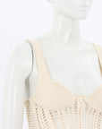 Dion Lee Crochet Corset Size XS