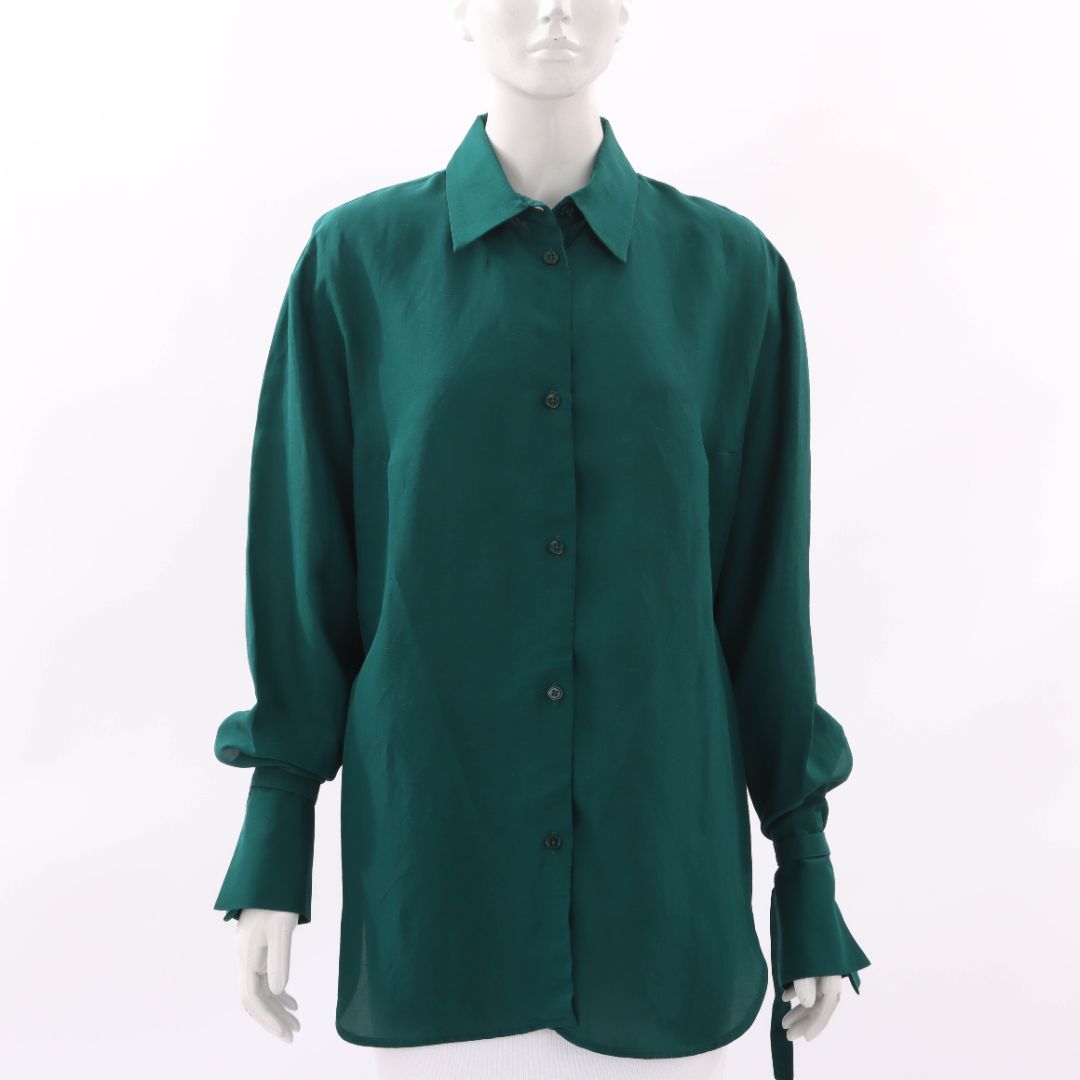 Christian Wijnants Linen Blend Shirt Size 38 | AU 10