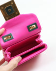 Valentino One Stud Leather Micro Crossbody Bag
