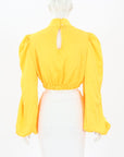 Khirzad Palermo High Neck Blouse Size Small