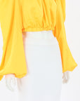 Khirzad Palermo High Neck Blouse Size Small
