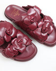 Valentino Rose Edition Edition Atelier Leather Slides Size 39.5