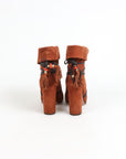 Aquazzura X Poppy Delevingne Suede Moonshine Boots Size 39.5