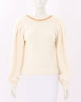Aje 'Elle' Chain Open Back Jumper Size S