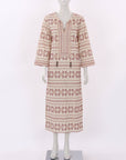 Flannel Cotton Embroidered Dress Size 0