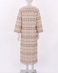 Flannel Cotton Embroidered Dress Size 0