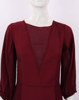 Flannel Satin Midi Dress Size 0